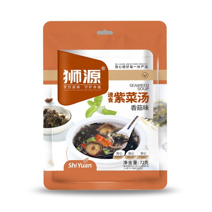 72克速食紫菜汤（香菇味）